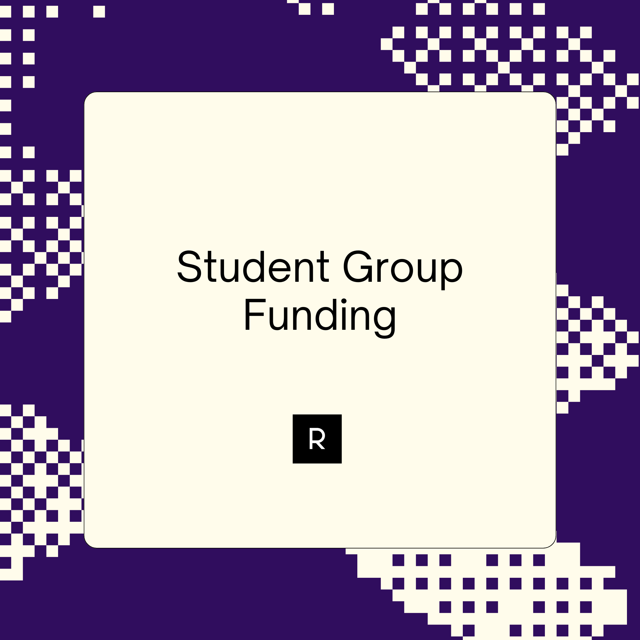 Student Group Funding