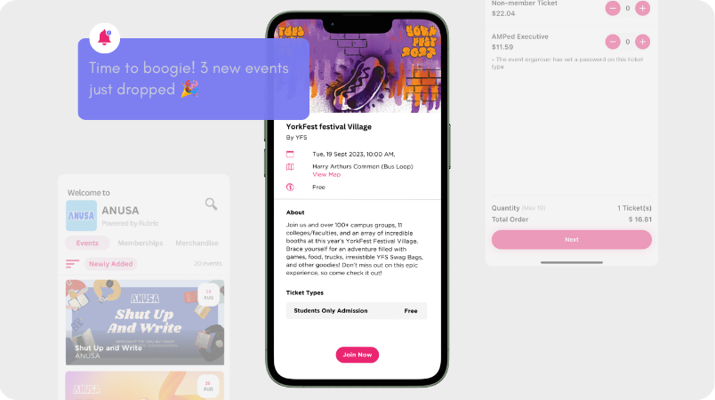 Event & Ticketing