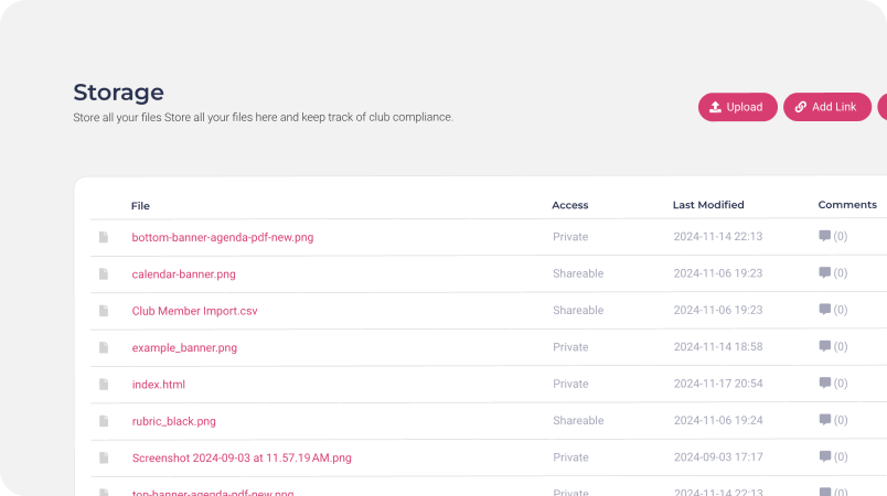 File Storage & Compliance Tracker